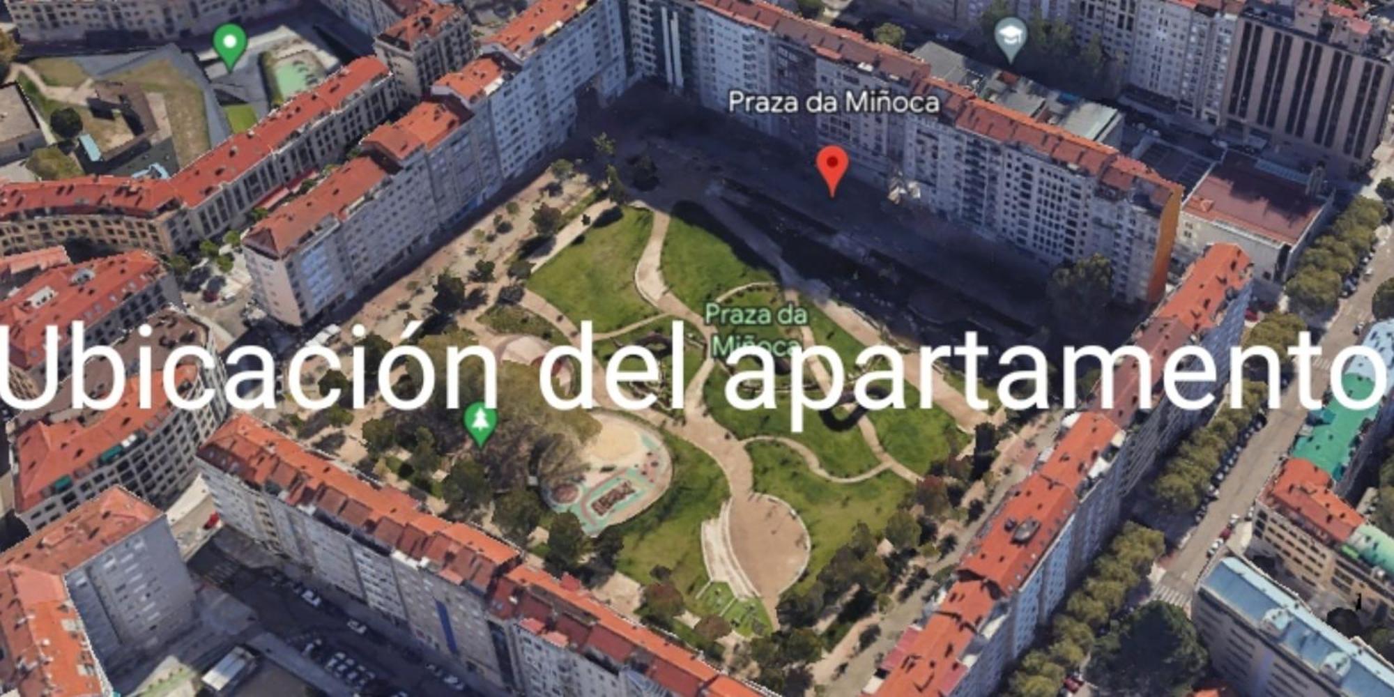 Апартаменти Apt 40 M2 Air Conditioning Abitacion-Salon-Cocina-Bano Radiant Heating Віго Екстер'єр фото